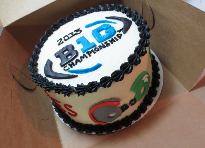 Big 10 Championship Cake