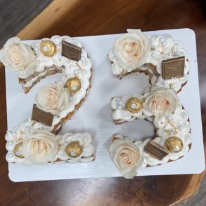 Buttercream birthday cake