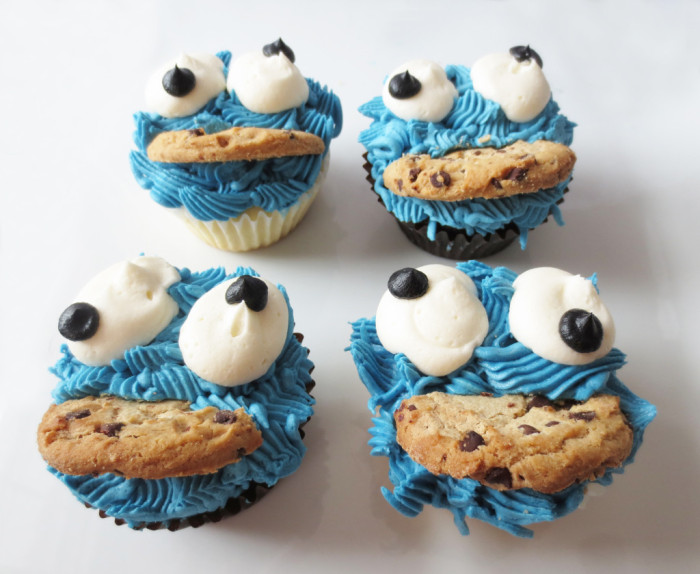 Order Cookie Monster and Elmo Cupcakes Today