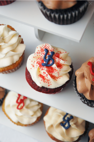 University of Dayton Graduation Cupcakes