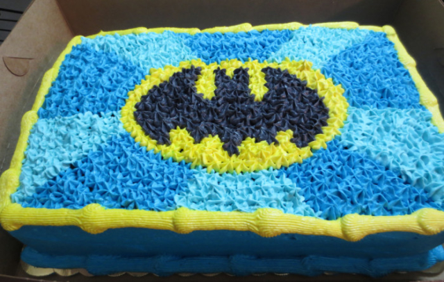 Batman and super hero themed cakes in Columbus, Ohio