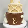 Tiered Birthday Cake for 1st birthday