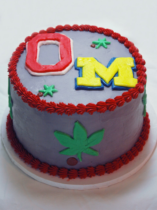 The Ohio State University Cake Menu
