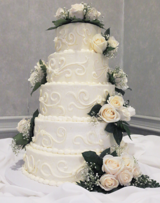 Large Wedding Cakes Now Available