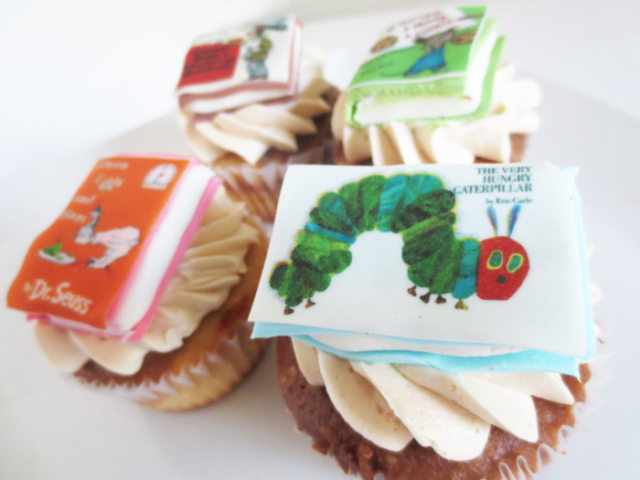 The Very Hungry Caterpillar Cupcakes