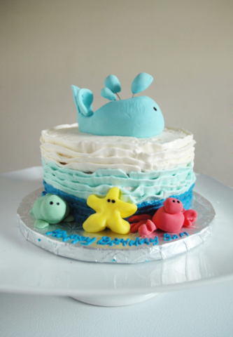 Sea themed cakes in Columbus, Ohio