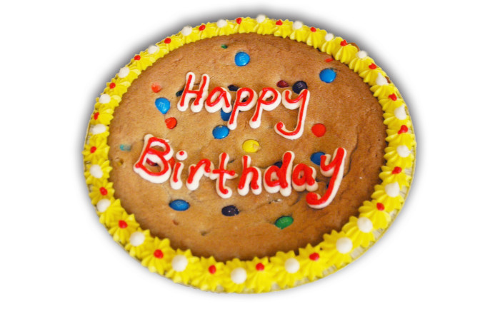 Order a M&M Birthday Cookie Cake Online Today