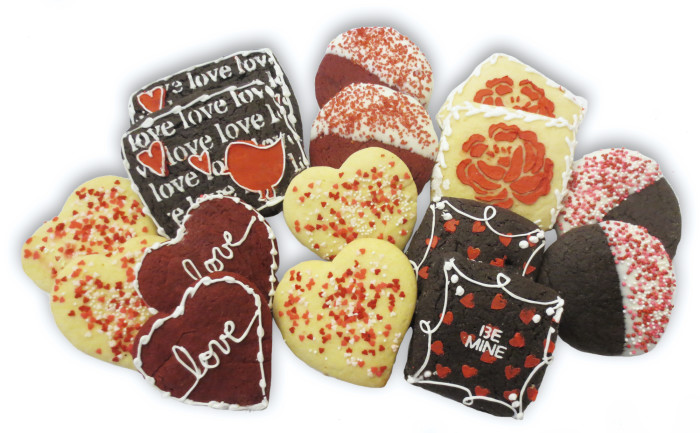 Our New Valentine's Day Cookie Arrangements