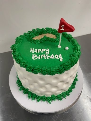 Golf Themed cakes in Gahanna, Ohio