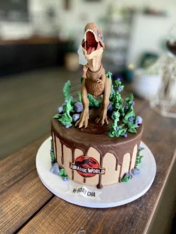 Jurassic World Themed Birthday Cakes in Columbus, Ohio