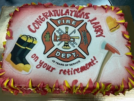 Fire Fighter Retirement Cakes in Columbus, Ohio