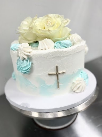 Baptism themed cakes in Columbus, Ohio