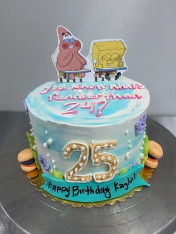 Spongebob square pants themed cakes in Columbus, Ohio