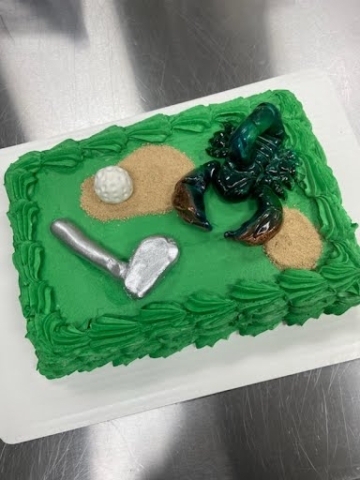 Golf themed cakes in Columbus, Ohio