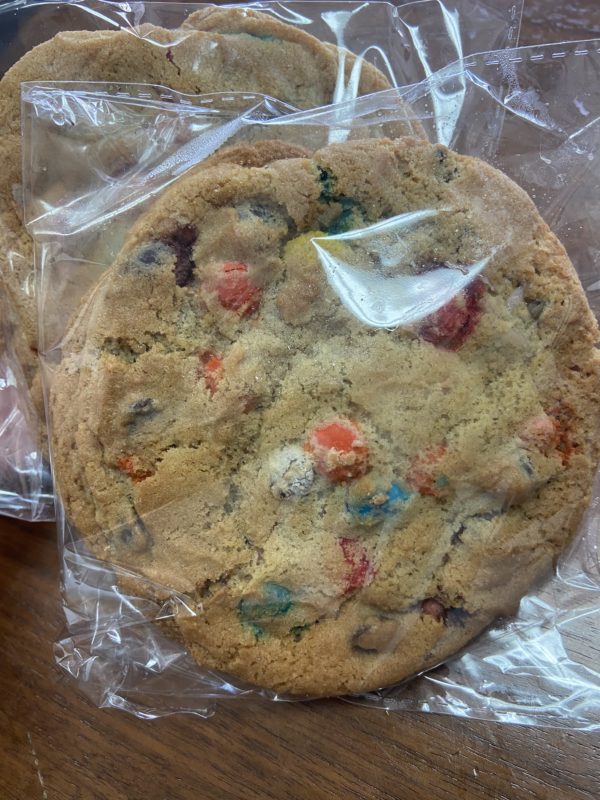 M&M Chocolate Chip Cookie