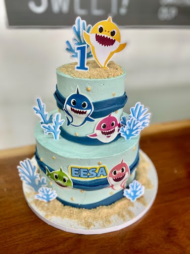 Fate Cakes Baby Shark Tiered Cake
