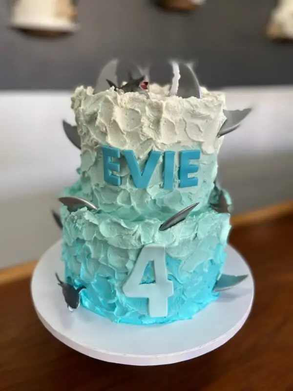 6"/8" textured icing with plastic and fondant decorations