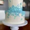6"/9" Colored spackle design