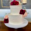 6"/9" rustic line with artificial flowers