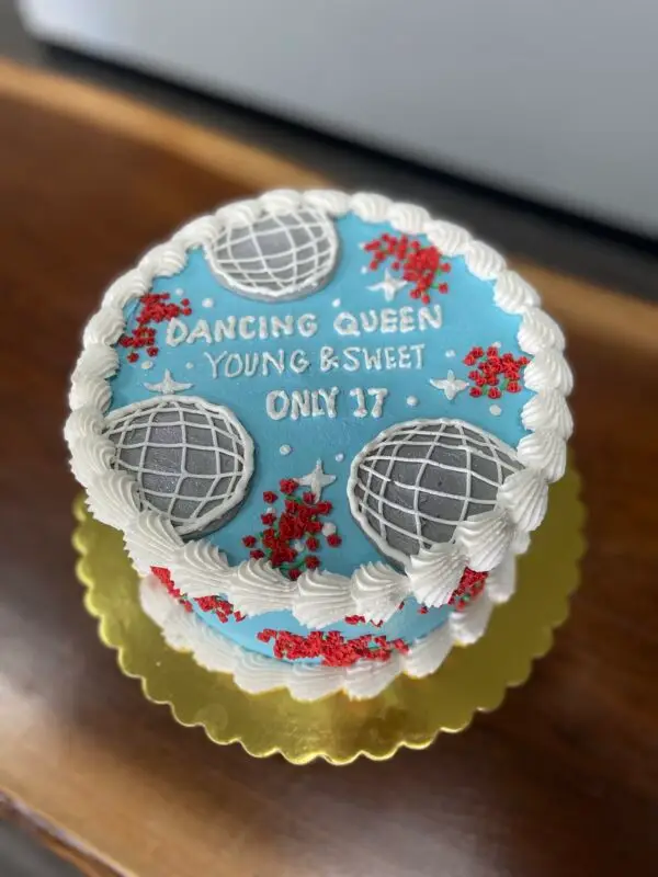 8" Dancing queen with all icing details
