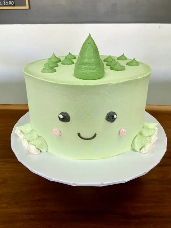 8" All icing dinosaur