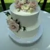 8"/10" Smooth with artificial flowers