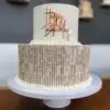 6"/10" gold texture with gold plaque