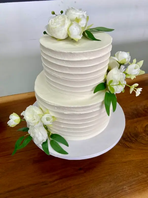 6"/8" Rustic line with artificial flowers