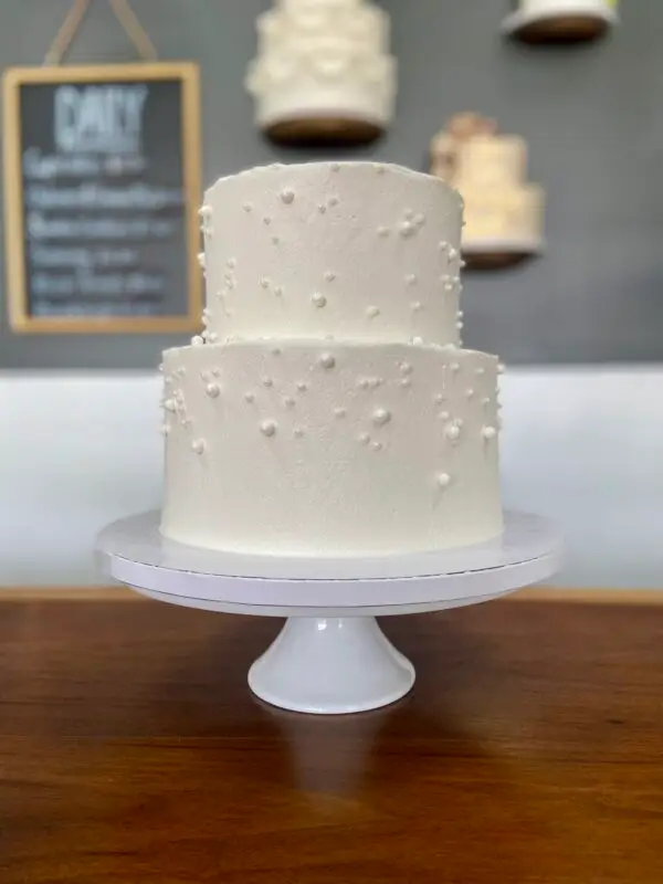 6"/8" with pearl sprinkles