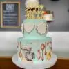 6"/10" Baking theme with fondant and edible image decorations