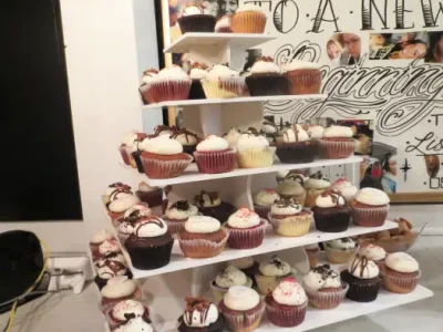 Wedding Cupcake Display
